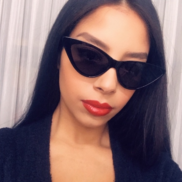 Black cat eye sunglasses - Picture 6 of 8